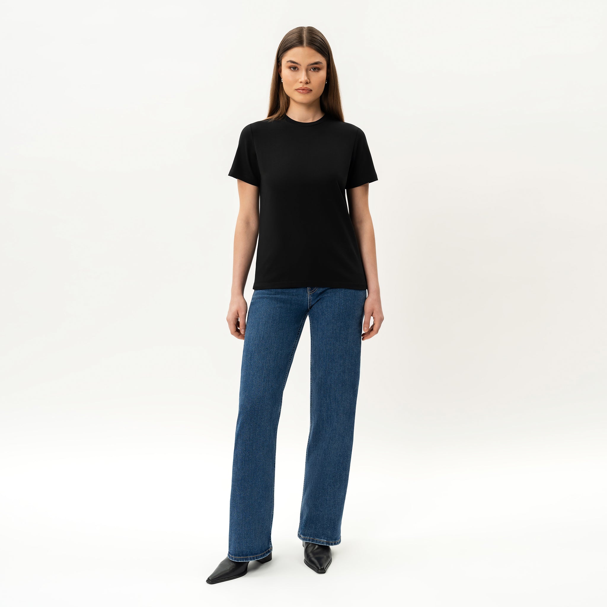 Fitted Pima T-shirt - Ninepine