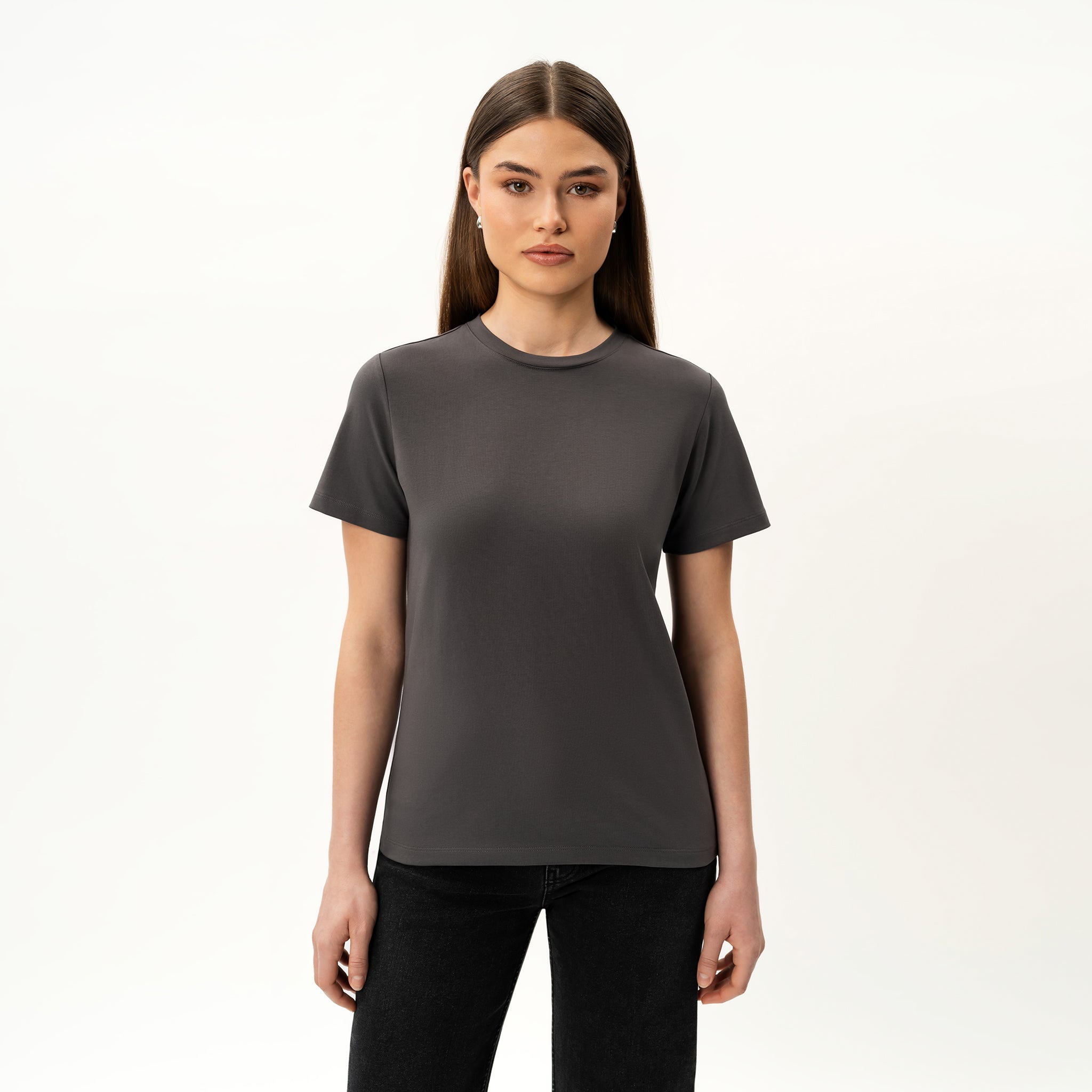 Fitted Pima T-shirt - Ninepine