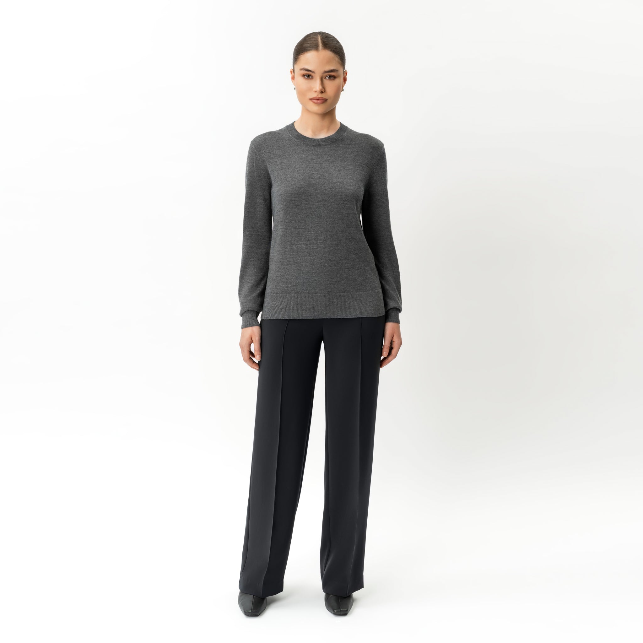 Merino wool crewneck - Ninepine