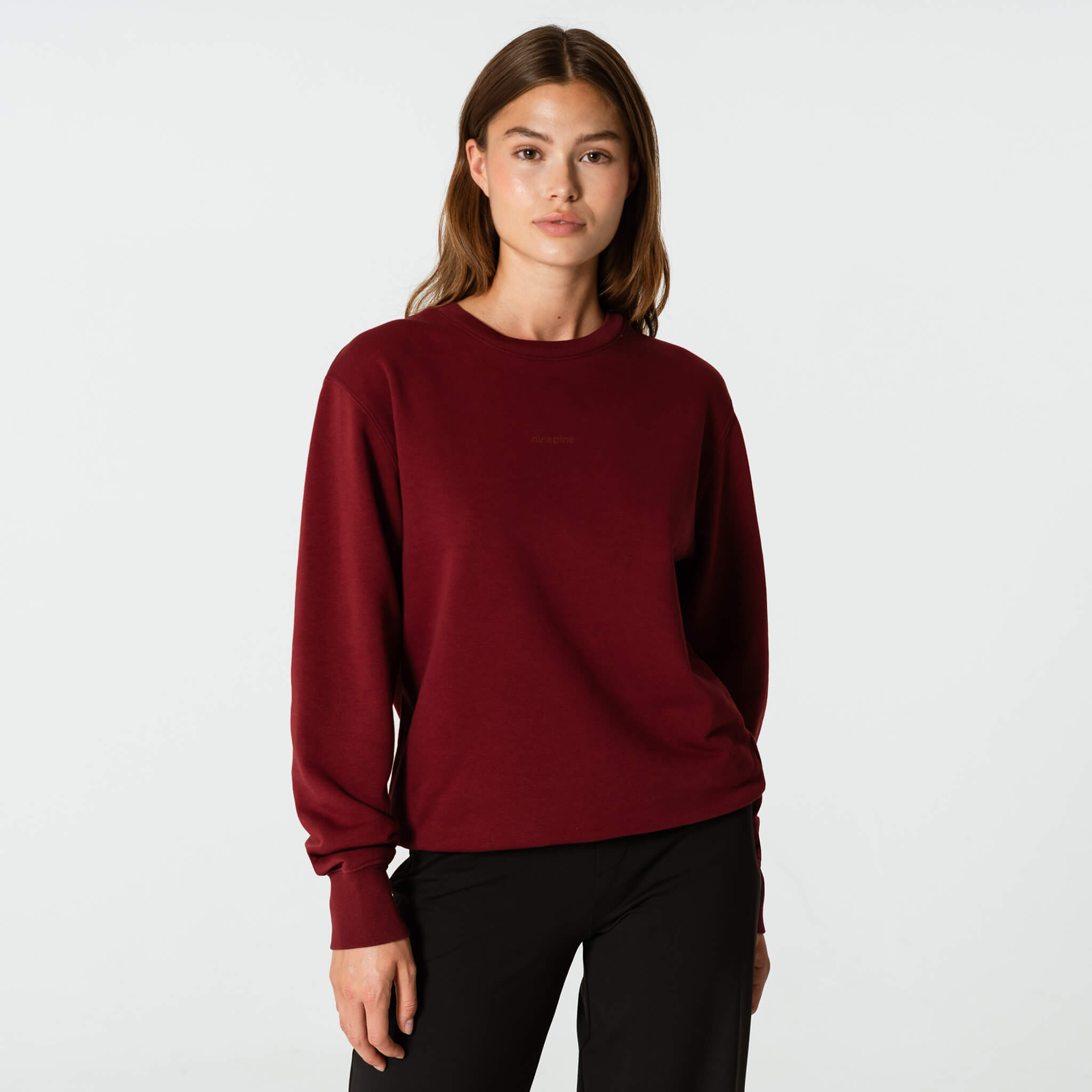 French Terry Crewneck Sweater