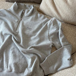 Quarter-Zip Relaxed Sweater - Ninepine