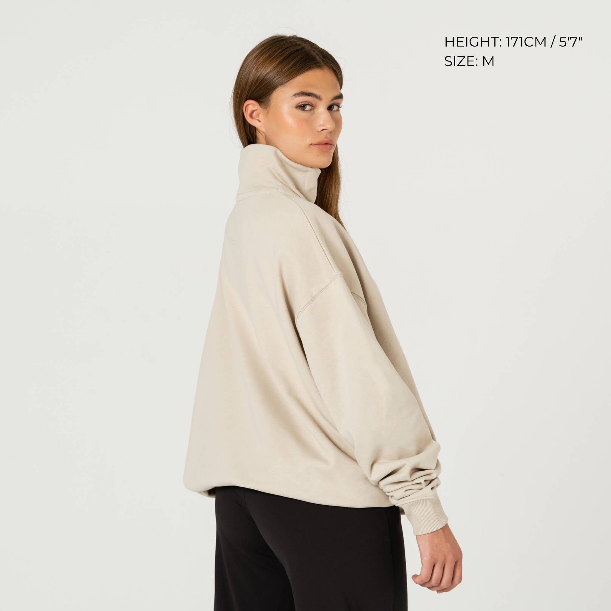 Quarter-Zip Relaxed Sweater - Ninepine