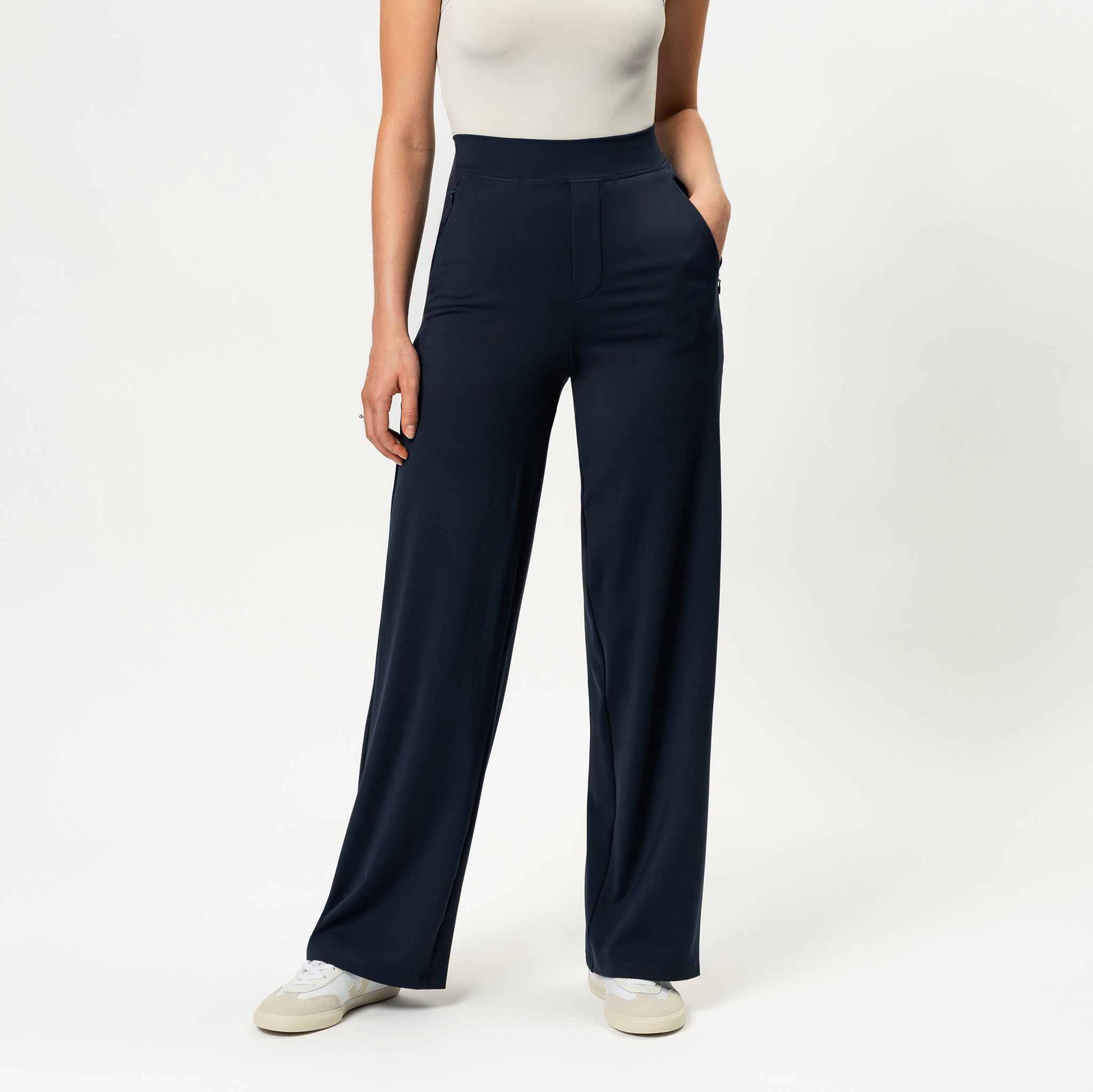 Asana Relaxed Straight Pant - Ninepine