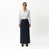 Tailored Ponte Maxi Skirt - Ninepine