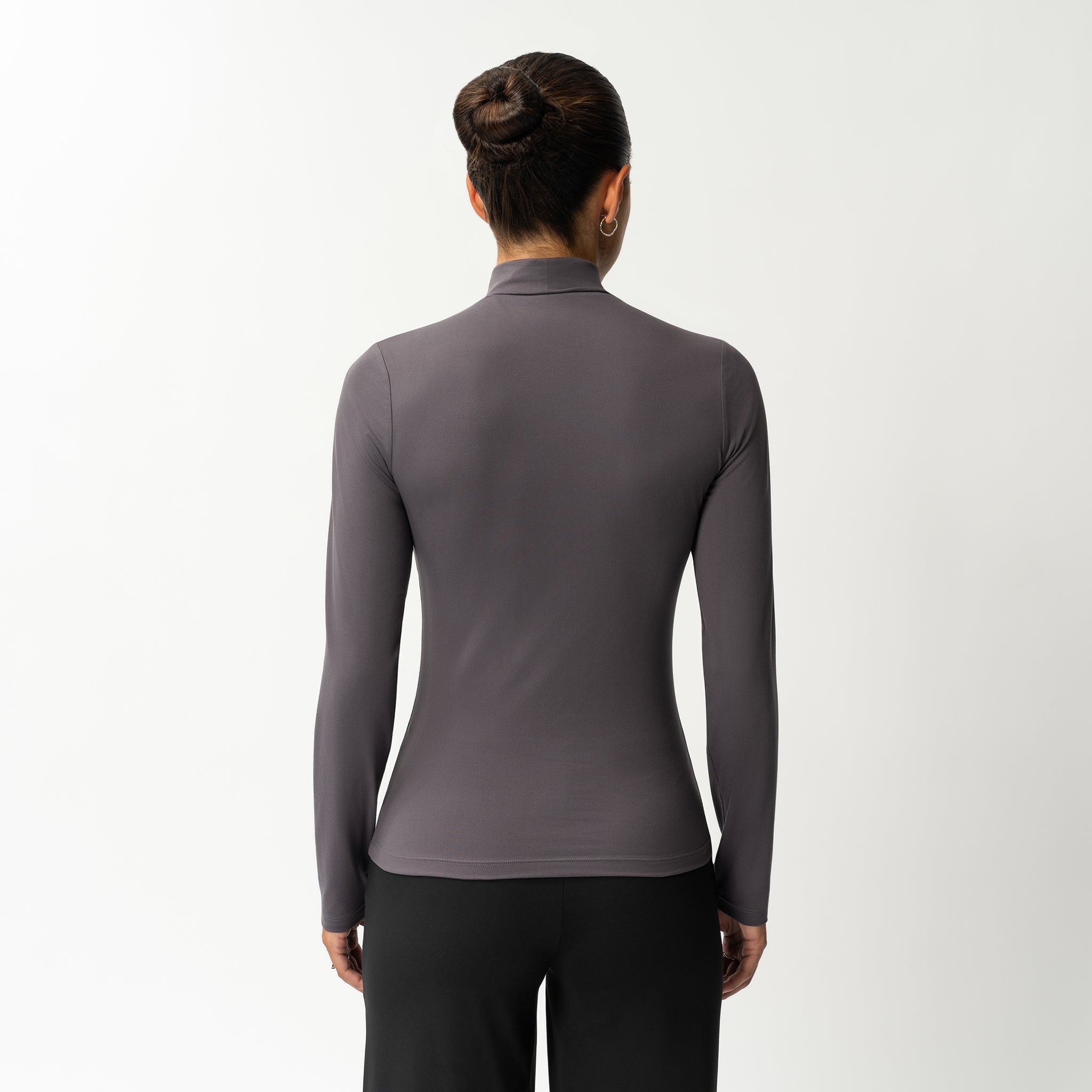 Soft Turtleneck Long-sleeve - Ninepine
