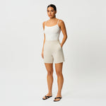 Light Ponte Shorts - Ninepine