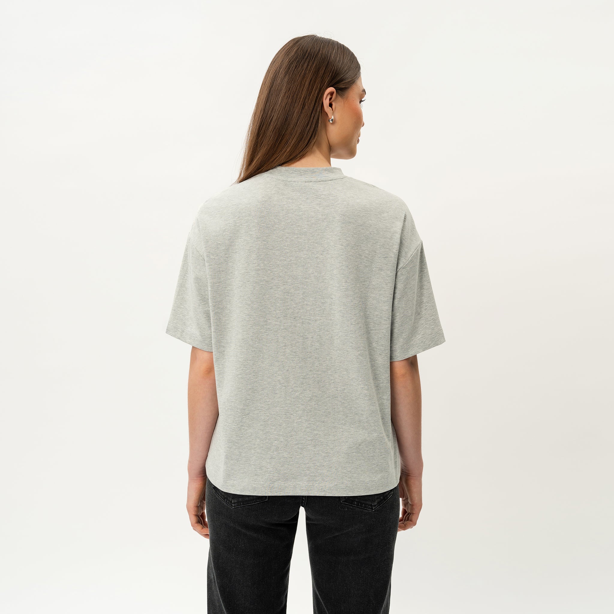 Oversized Boxy Pima T-shirt - Ninepine