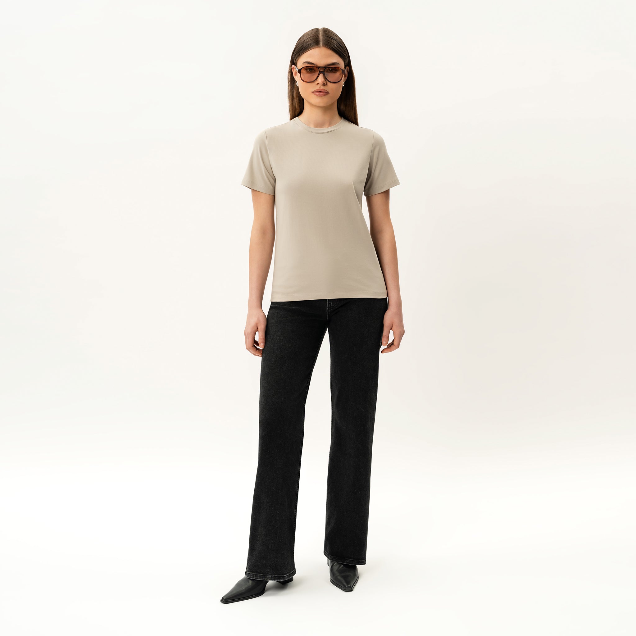 Fitted Pima T-shirt - Ninepine