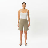 Light Ponte Shorts - Ninepine