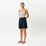 Light Ponte Shorts - Ninepine