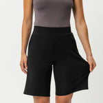 Light Ponte Shorts - Ninepine