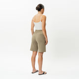 Light Ponte Shorts - Ninepine