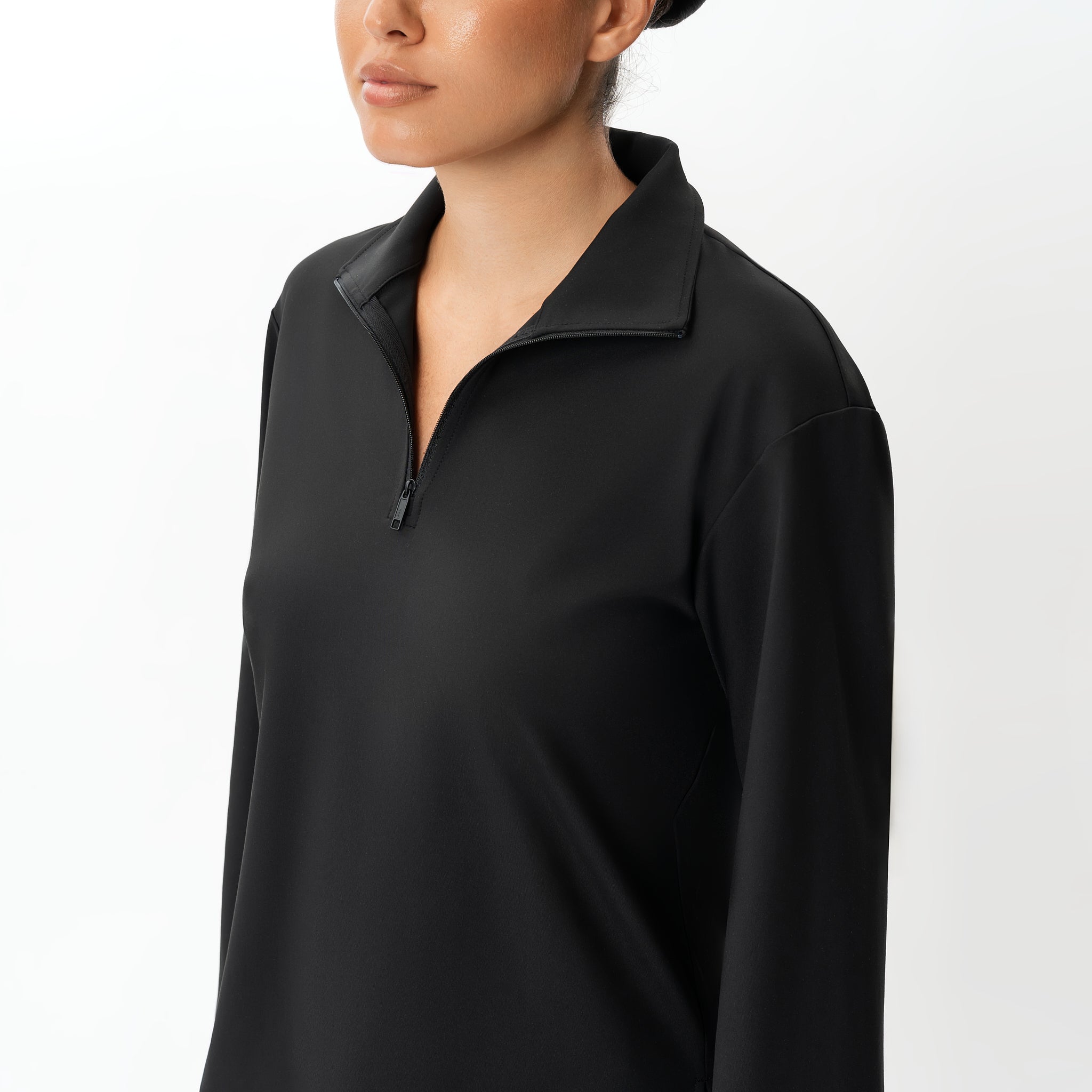 Asana Relaxed Quarter-zip - Ninepine