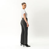 Crepe Bootcut Trouser - Ninepine