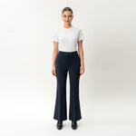 Crepe Bootcut Trouser - Ninepine