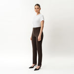 Crepe Slim Trouser - Ninepine