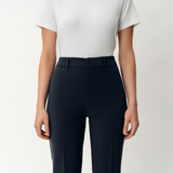 Crepe Slim Trouser - Ninepine