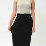 Stretchy ComfortDenim™ Skirt - Ninepine