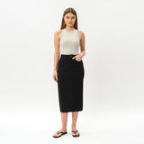 Stretchy ComfortDenim™ Skirt - Ninepine