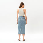 Stretchy ComfortDenim™ Skirt - Ninepine