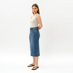Stretchy ComfortDenim™ Skirt - Ninepine