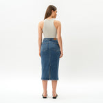 Stretchy ComfortDenim™ Skirt - Ninepine