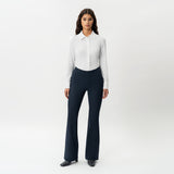 Tailored Ponte Bootcut Trouser - Ninepine