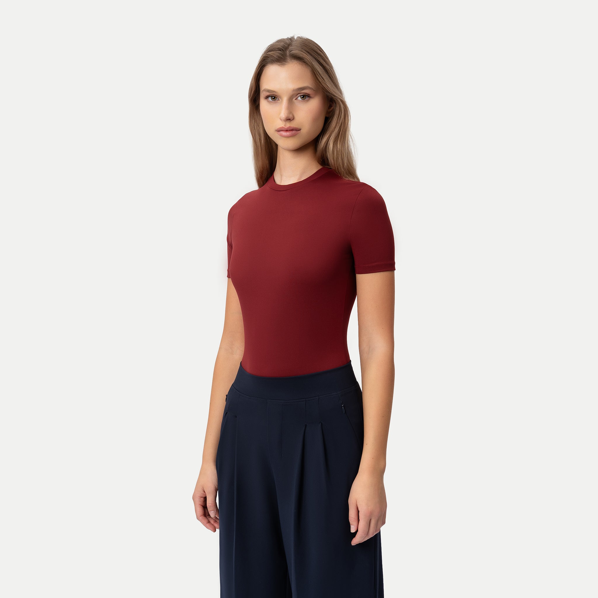 Soft T-shirt Burgundy
